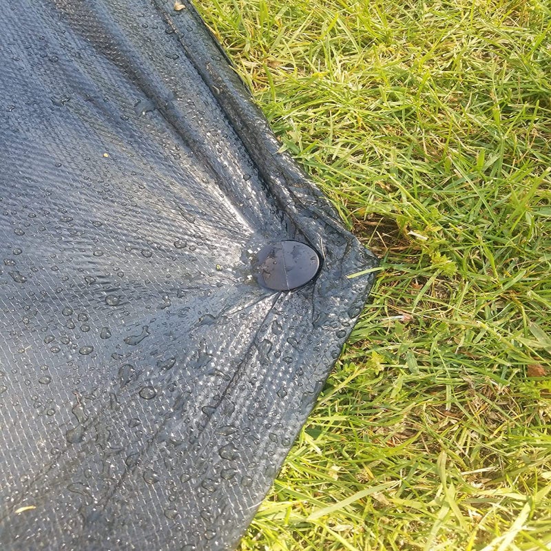 KINGLAKE 30 Pcs 4.3 inch Sturdy Plastic Stakes Anchors Rustproof for Holding Down Landscape Fabric Lawn Edging,Tents,Game Nets and Rain Tarps Black - Image 5